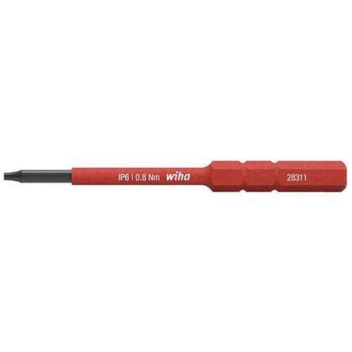 Embout slimBit electric isolé vis Torx Plus - WIHA