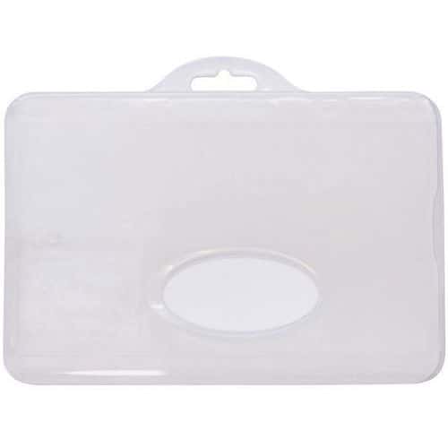 Porte-badge Horizontal - Paquet de 100 - Sogedex