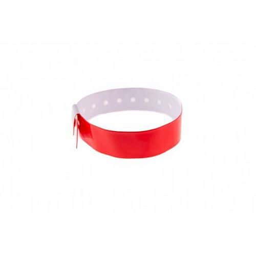 Bracelet événementiel plastique vinyle Type L - Paquet de 100 -Sogedex