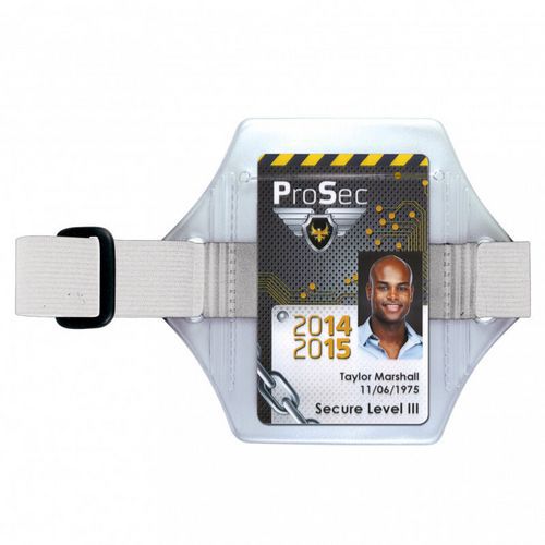 Brassard porte-badge - Paquet de 10 - Sogedex