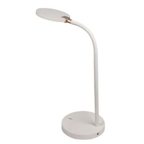 Lampe de bureau DECLIC blanche - Aluminor