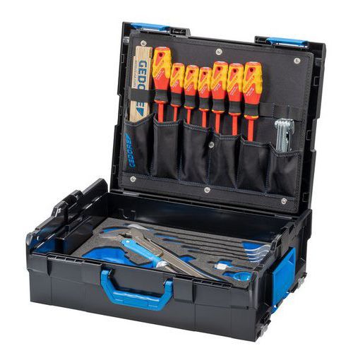 Jeu outils sanitaire en L-Boxx 44 pièces 1100-03 - Gedore