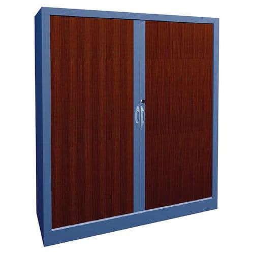 Armoire métal classique à rideaux PVC hauteur 135cm