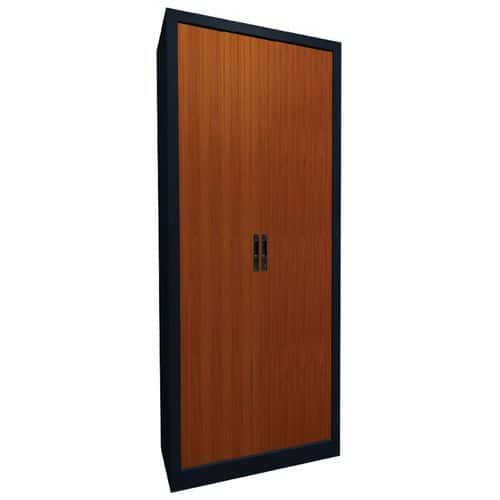 Armoire métal à rideaux PVC à lame recouverte hauteur 198cm