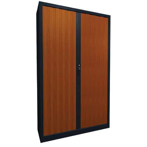 Armoire métal à rideaux PVC à lame recouverte hauteur 198cm