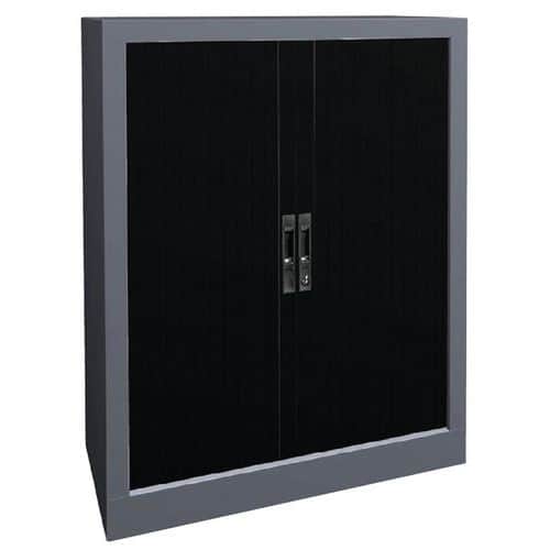 Armoire métal à rideaux PVC à lame recouverte hauteur 102cm