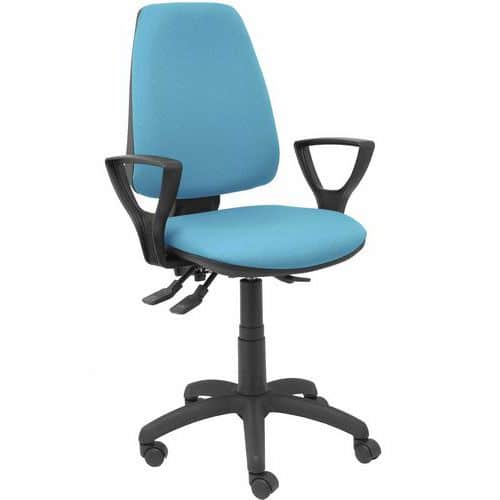 Chaise de bureau Elche S bras fixe - Roue nylon - Piqueras y crespo