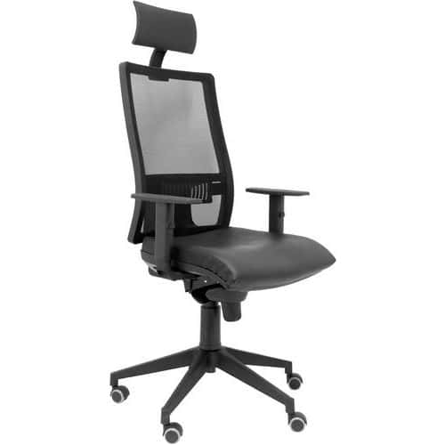 Chaise de bureau Horna similicuir avec appui-tête - Piqueras y crespo