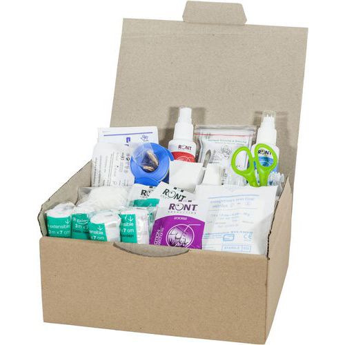 Kit pour armoire à pharmacie 5 à 10 personnes - FARMOR