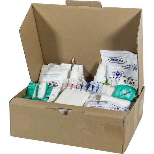 Kit pour armoire à pharmacie de 10 à 20 personnes - FARMOR