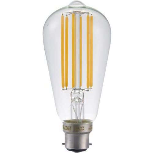 Ampoule filament LED ba22d ST58 Rustika 6.5W - SPL