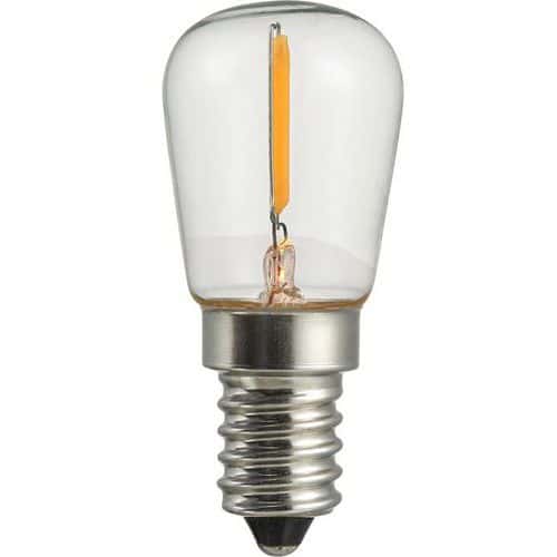 Ampoule à filament LED P26 poirette E14 et Ba15d - SPL