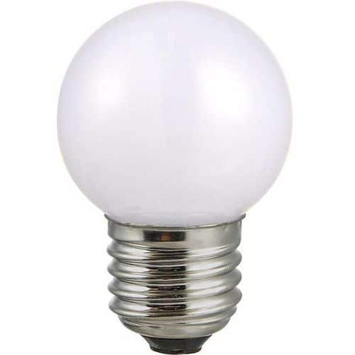 Ampoule LED sphérique G45 E27 colorée  - SPL