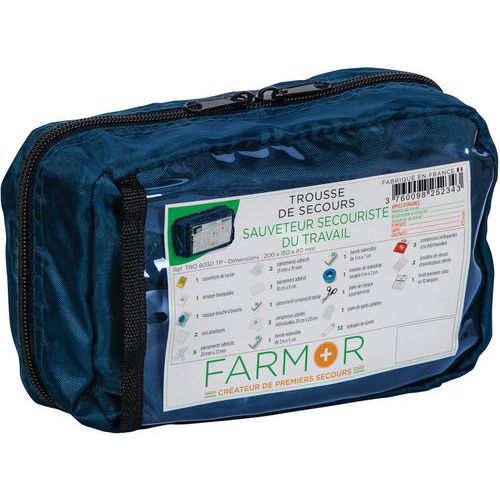 Trousse de secours S.S.T - FARMOR