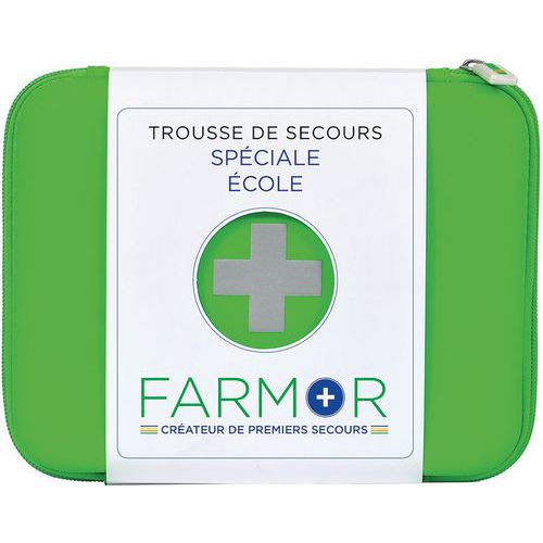 Trousse de secours École - Grand model - FARMOR