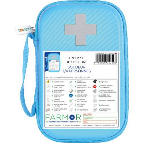 Trousse de secours Soudeur 4 personnes - FARMOR