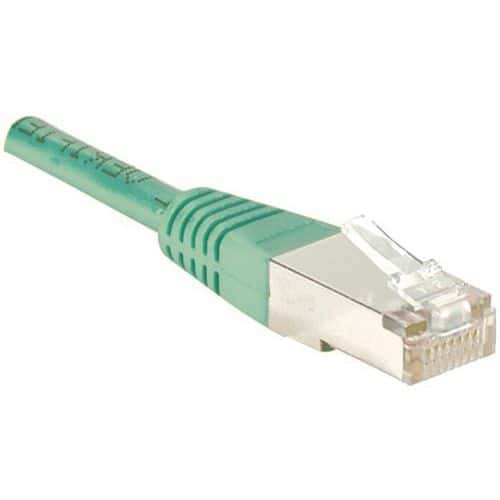 Cordon RJ45 catégorie 6 F/UTP vert - 25 m