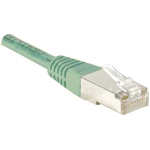 Cordon RJ45 catégorie 6 F/UTP vert - 7 m