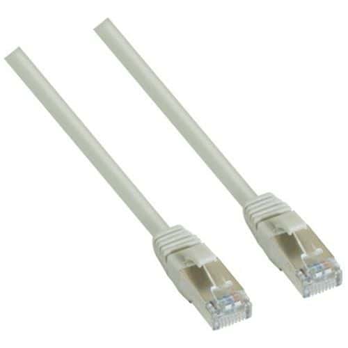 Cordon RJ45 catégorie 6A F/UTP LSOH snagless gris - 2 m