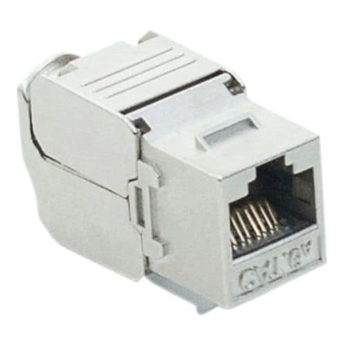 Embase RJ45 STP CAT 6A papillon vertical