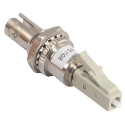 Adaptateur fibre multimode LC male / ST femelle