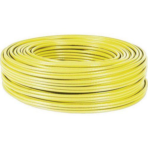 Cable F/UTP CAT6 multibrin Jaune - 100M