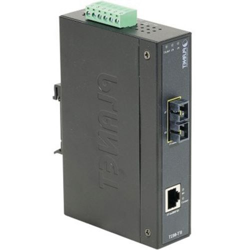 Convertisseur RJ45/100FX IP30 multimode SC 2km -40/75°