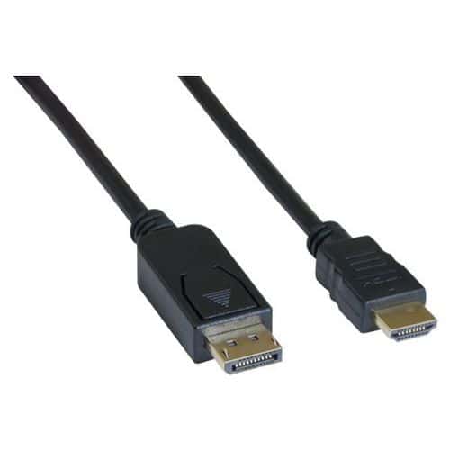 Cordon DisplayPort 1.1 vers HDMI - 2m