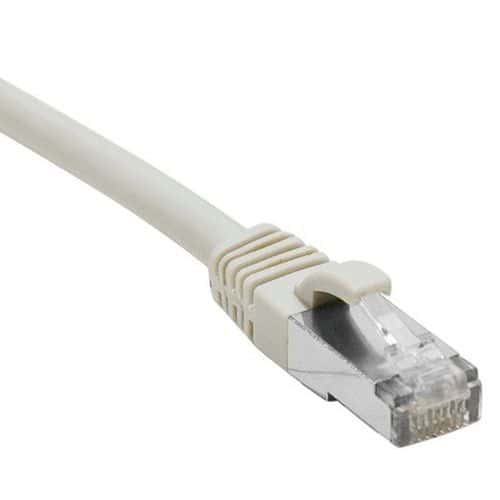 Cordon RJ45 catégorie 5e F/UTP snagless gris - 5 m