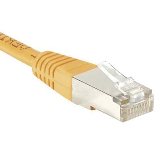 Cordon RJ45 catégorie 6 F/UTP orange - 3 m