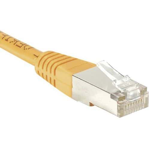 Cordon RJ45 catégorie 6 F/UTP orange - 7 m