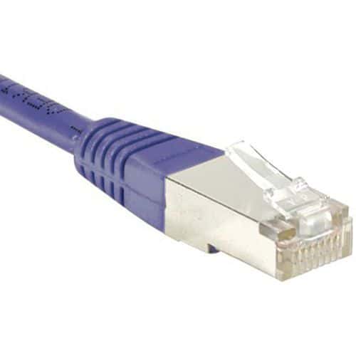 Cordon RJ45 catégorie 6 F/UTP violet - 2 m