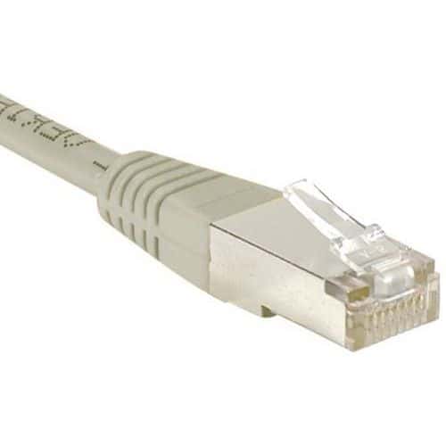 Cordon RJ45 budget catégorie 5e F/UTP gris - 2 m