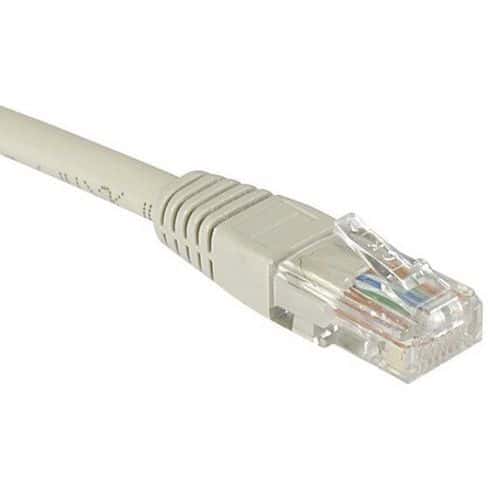 Cordon RJ45 Budget catégorie 5e U/UTP gris - 10 m