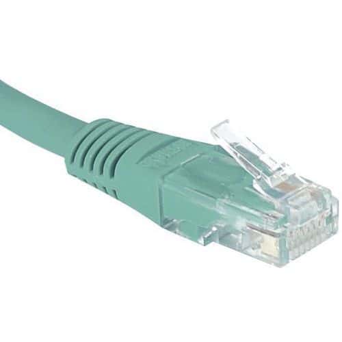 Cordon RJ45 Budget catégorie 5e U/UTP vert - 1 m