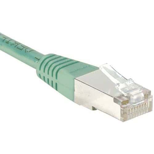 Cordon RJ45 Budget catégorie 6 F/UTP vert - 10 m