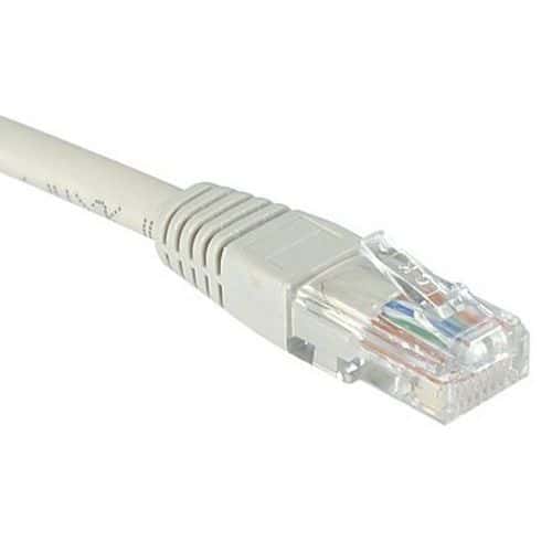 Cordon RJ45 Budget catégorie 6 U/UTP gris - 10 m