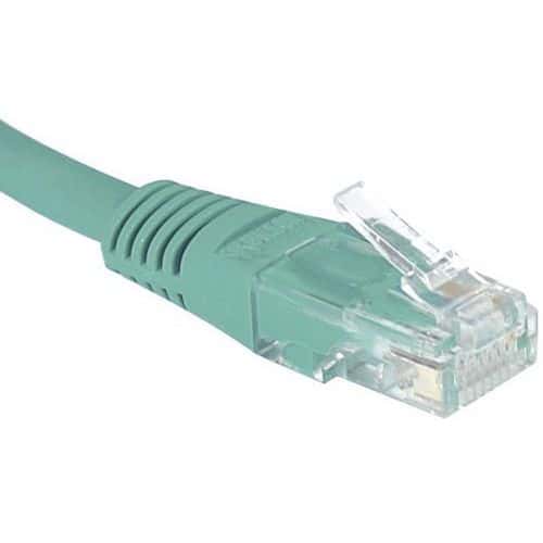 Cordon RJ45 Budget catégorie 6 U/UTP vert - 15 m