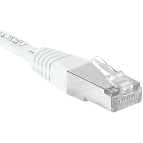 Cordon RJ45 catégorie 6A F/UTP blanc - 2 m