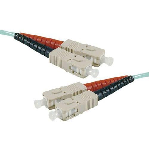 Jarretière duplex 2.0 mm multi OM3 50/125 SC-UPC/SC-UPC 2 m