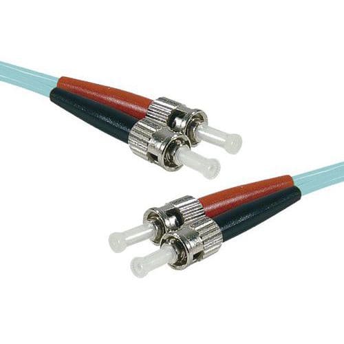 Jarretière duplex 2.0 mm multi OM3 50/125 ST-UPC/ST-UPC 10 m