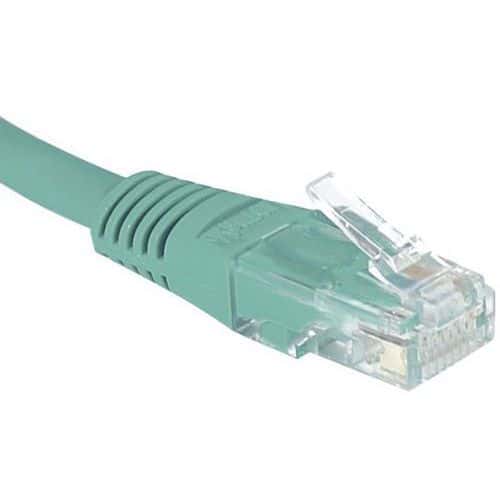 Cordon RJ45 Budget catégorie 6 U/UTP vert - 3 m