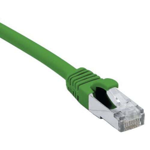 Cordon RJ45 câble catégorie 7 S/FTP LSOH vert - 2 m Dexlan