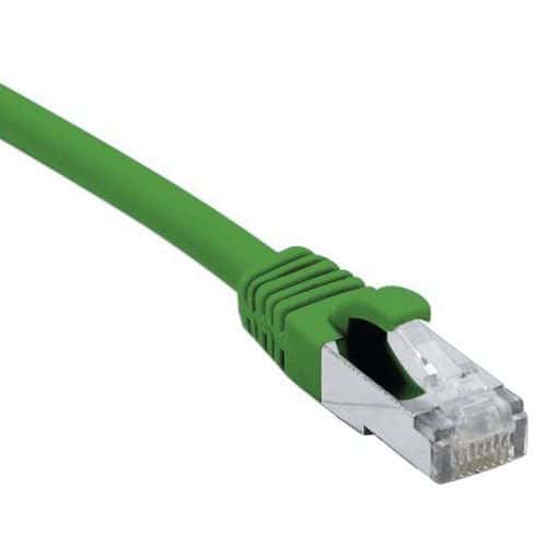 Cordon RJ45 câble catégorie 7 S/FTP LSOH vert - 20 m Dexlan