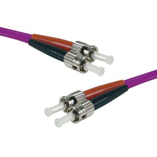 Jarretière duplex 2.0 mm multi OM4 50/125 ST-UPC/ST-UPC 10 m