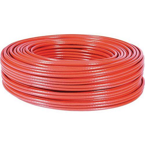 Cable multibrin f/utp CAT6A LS0H rouge - 100M