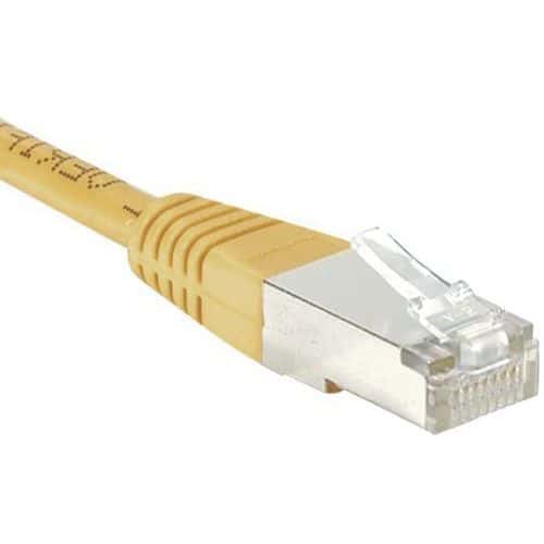 Cordon RJ45 catégorie 6 F/UTP orange - 1,5 m