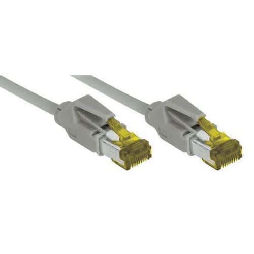 Cordon RJ45 sur câble catégorie 7 S/FTP LSOH snagless 30 m