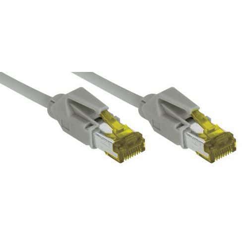 Cordon RJ45 sur câble catégorie 7 S/FTP LSOH snagless 35 m