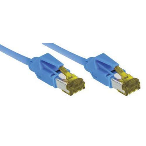 Cordon RJ45 sur câble catégorie 7 S/FTP LSOH snagless 15 m